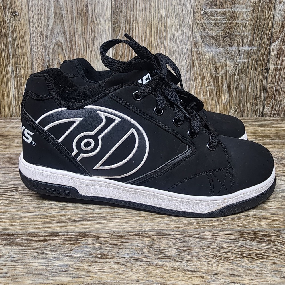 Heelys Propel 2.0 Wheeled SKATE SHOES Youth Size 6 Black‎ White